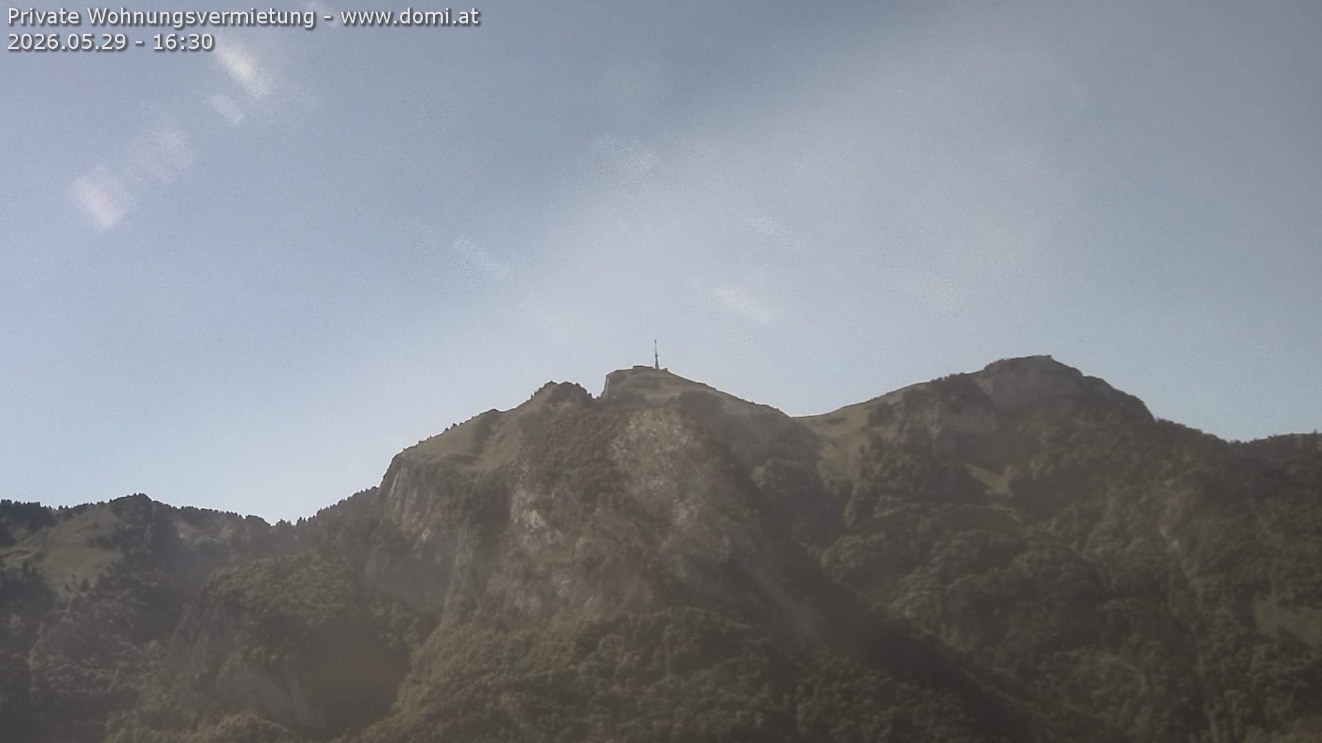 Archiv Foto Webcam Blick von Bangs, Feldkirch auf den Hohen Kasten