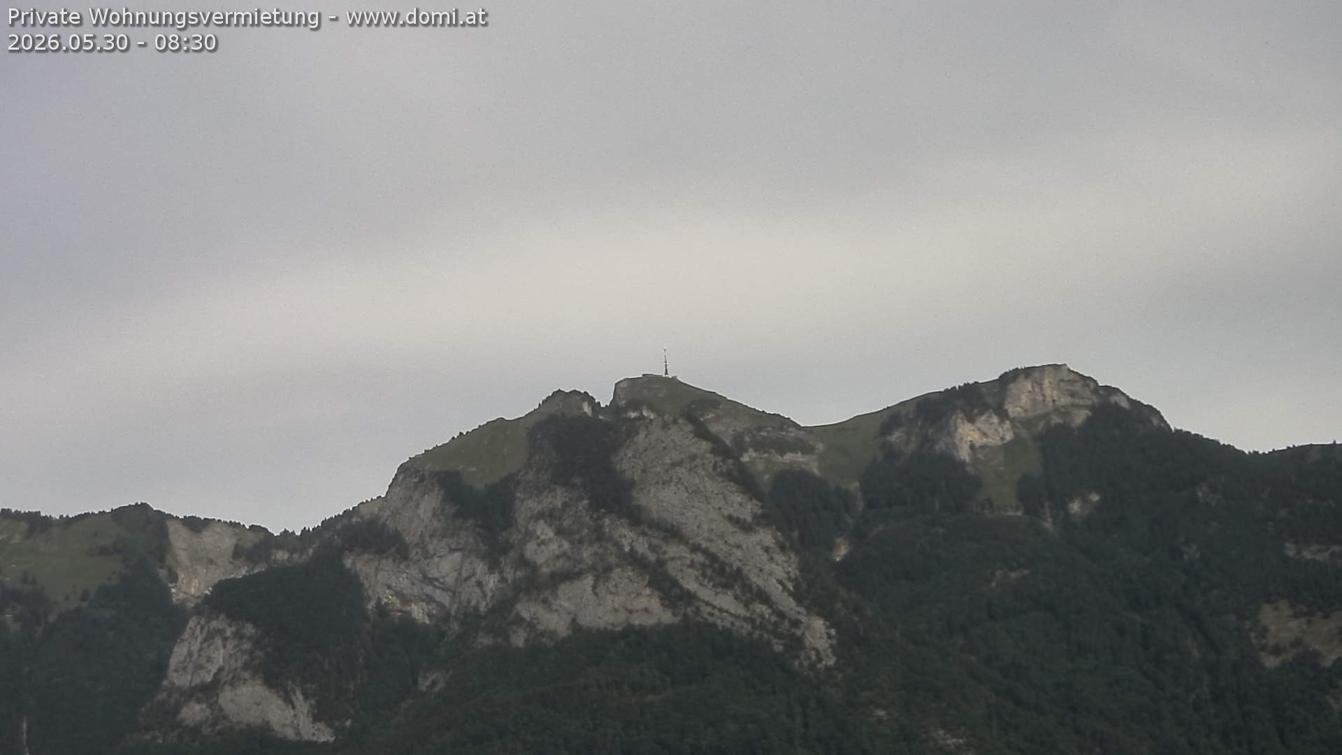 Archiv Foto Webcam Blick von Bangs, Feldkirch auf den Hohen Kasten