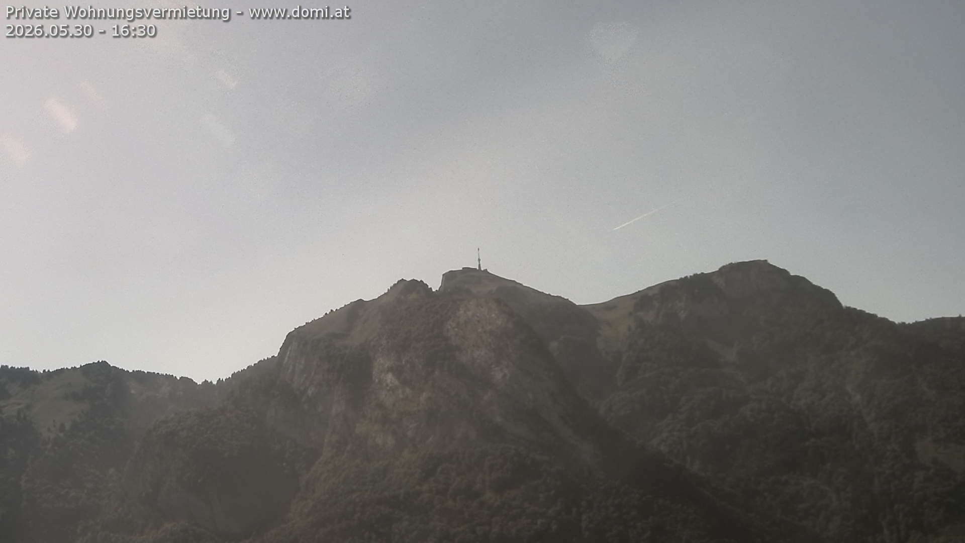 Archiv Foto Webcam Blick von Bangs, Feldkirch auf den Hohen Kasten