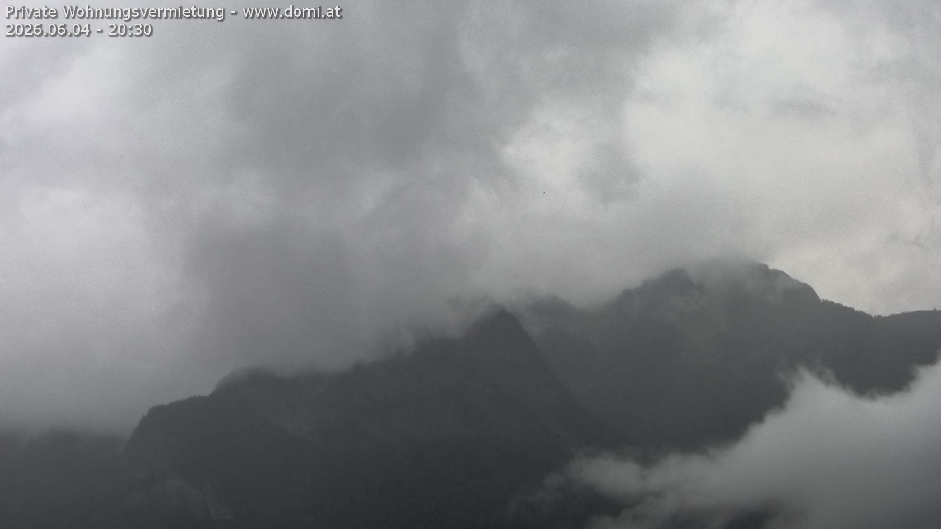 Archived image Webcam View of the Hoher Kasten from Bangs, Feldkirch