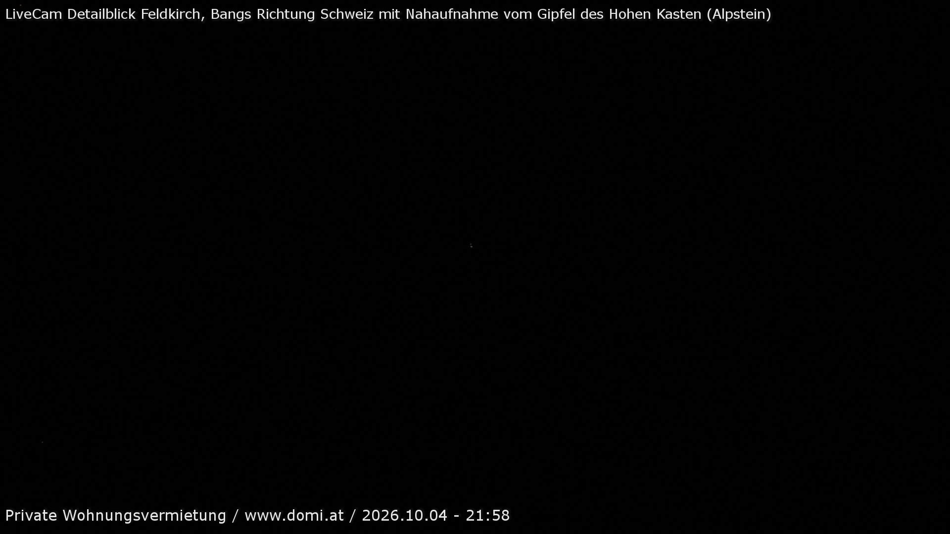 Archiv Foto Webcam Blick von Bangs, Feldkirch auf den Hohen Kasten
