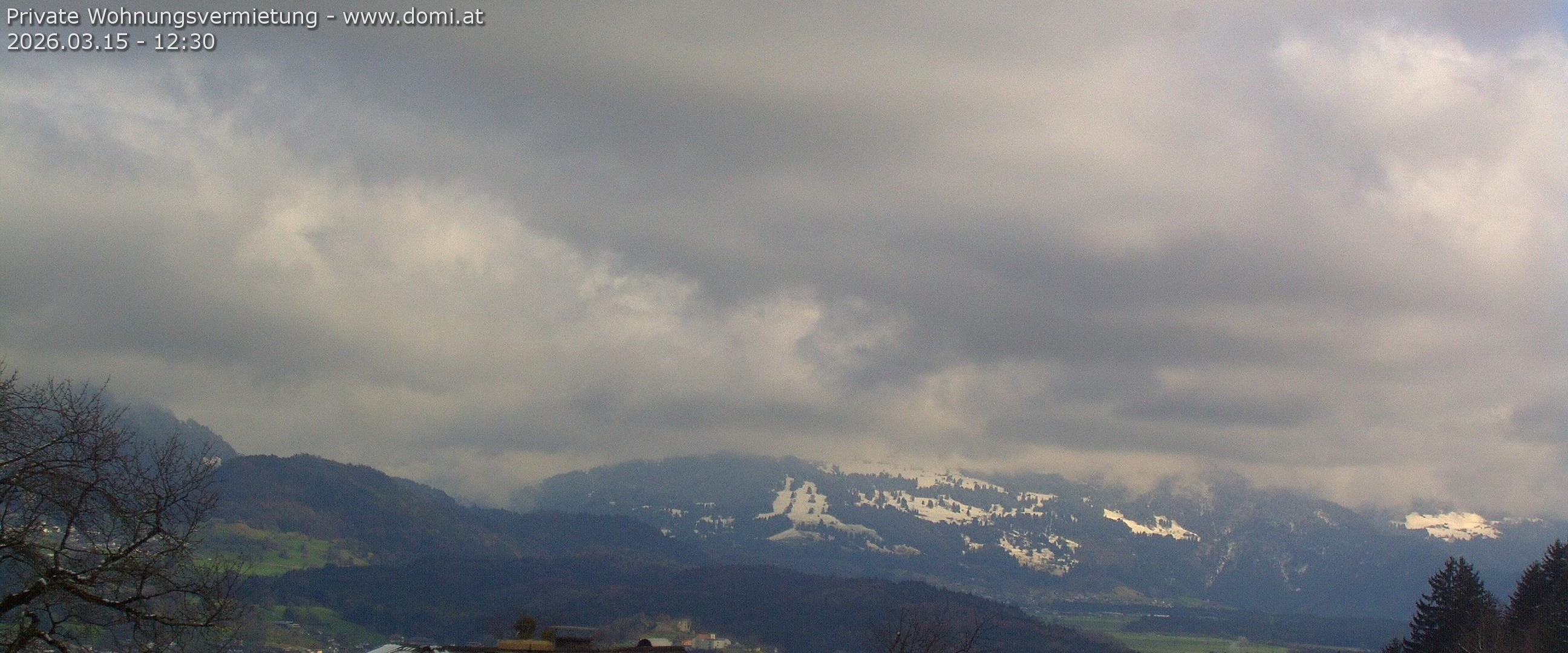 Archiv Foto Webcam Ausblick von Gampelün auf Walgau, Hoher Fraßen und Breithorn
