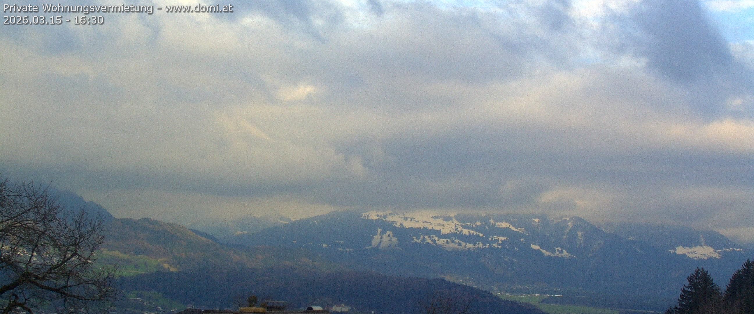 Archiv Foto Webcam Ausblick von Gampelün auf Walgau, Hoher Fraßen und Breithorn