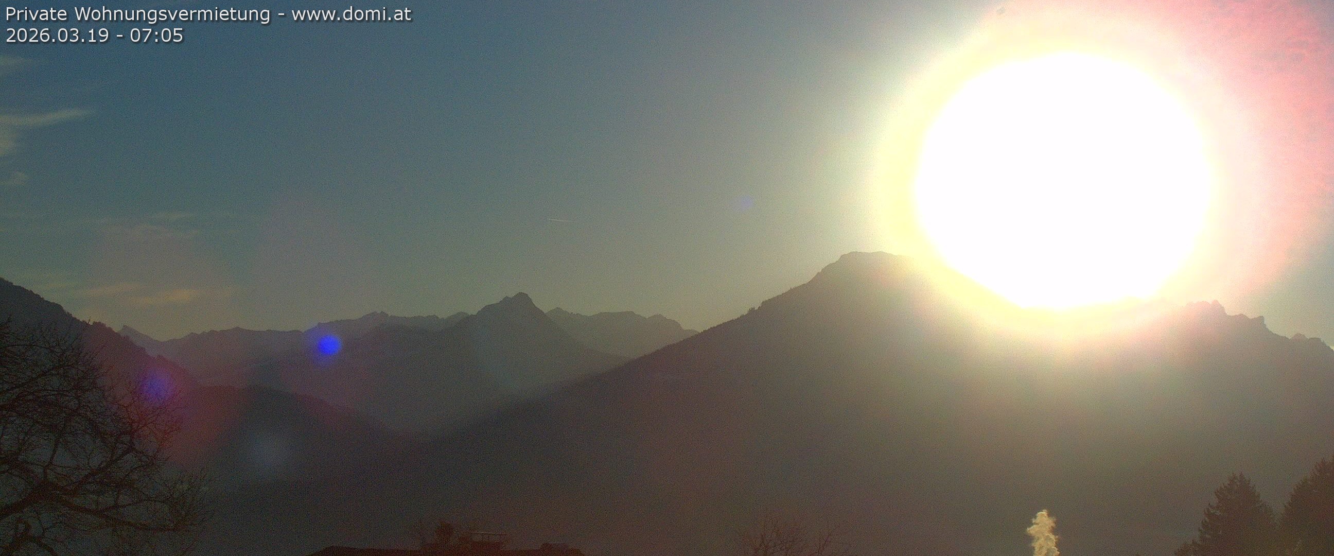 Archiv Foto Webcam Ausblick von Gampelün auf Walgau, Hoher Fraßen und Breithorn