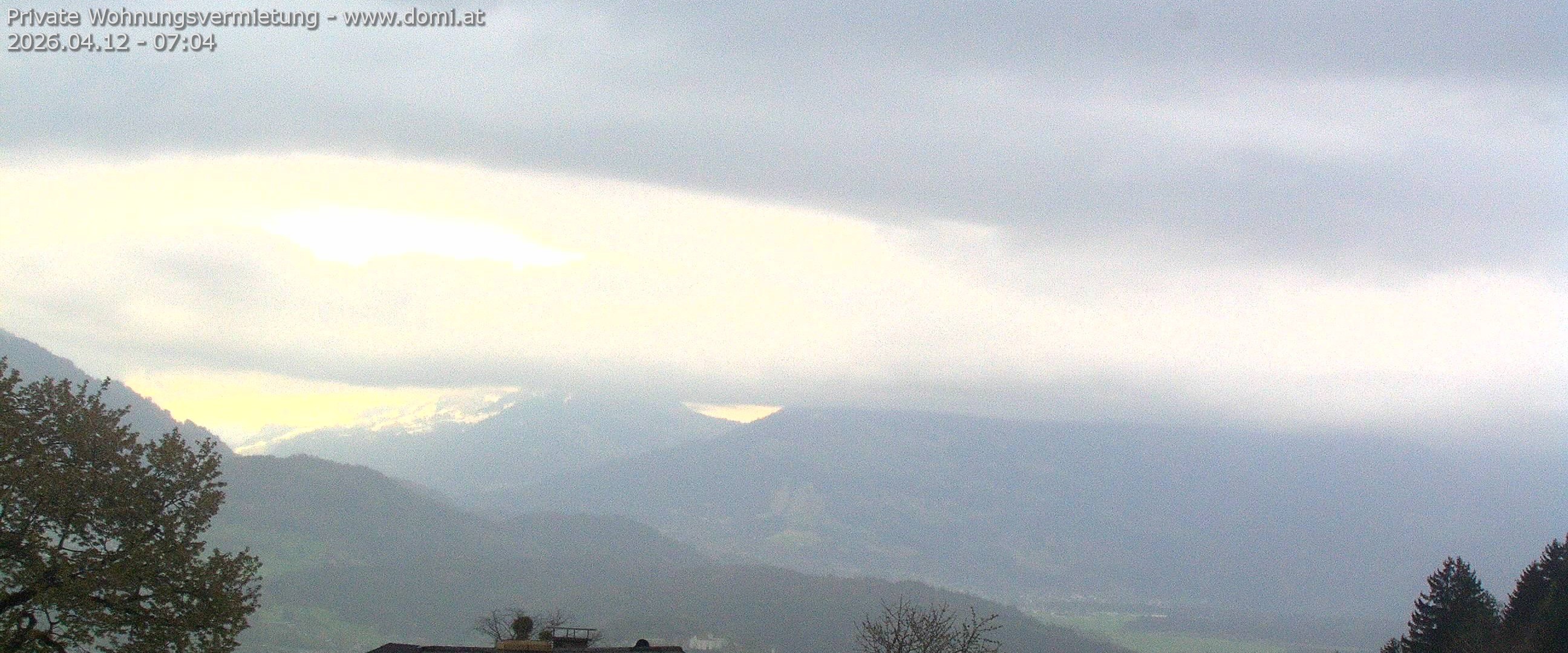 Archiv Foto Webcam Ausblick von Gampelün auf Walgau, Hoher Fraßen und Breithorn
