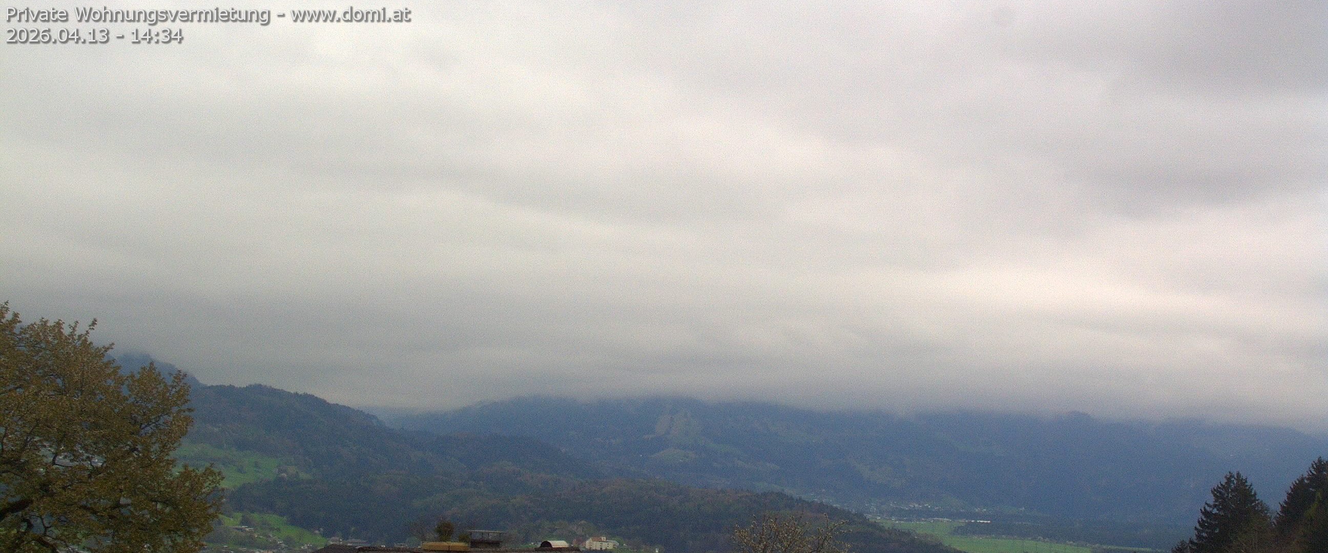 Archiv Foto Webcam Ausblick von Gampelün auf Walgau, Hoher Fraßen und Breithorn