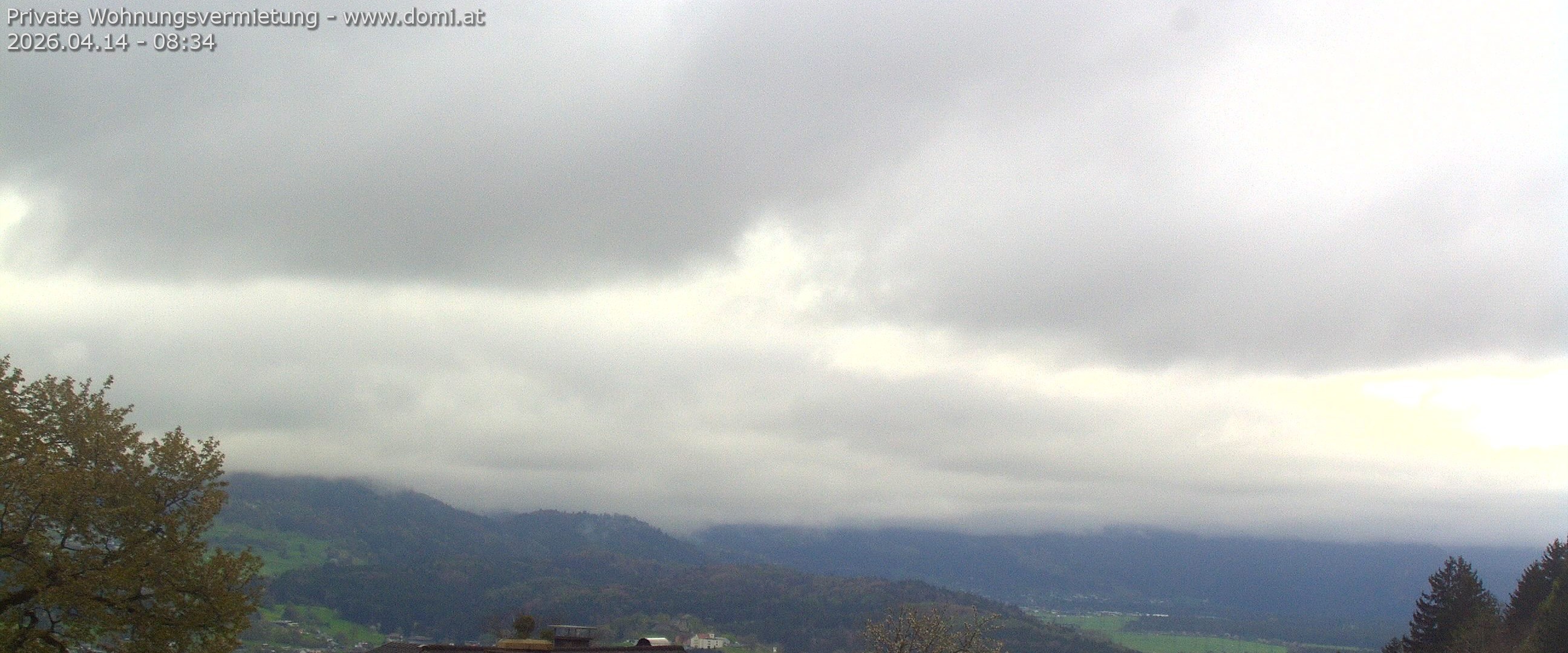 Archiv Foto Webcam Ausblick von Gampelün auf Walgau, Hoher Fraßen und Breithorn