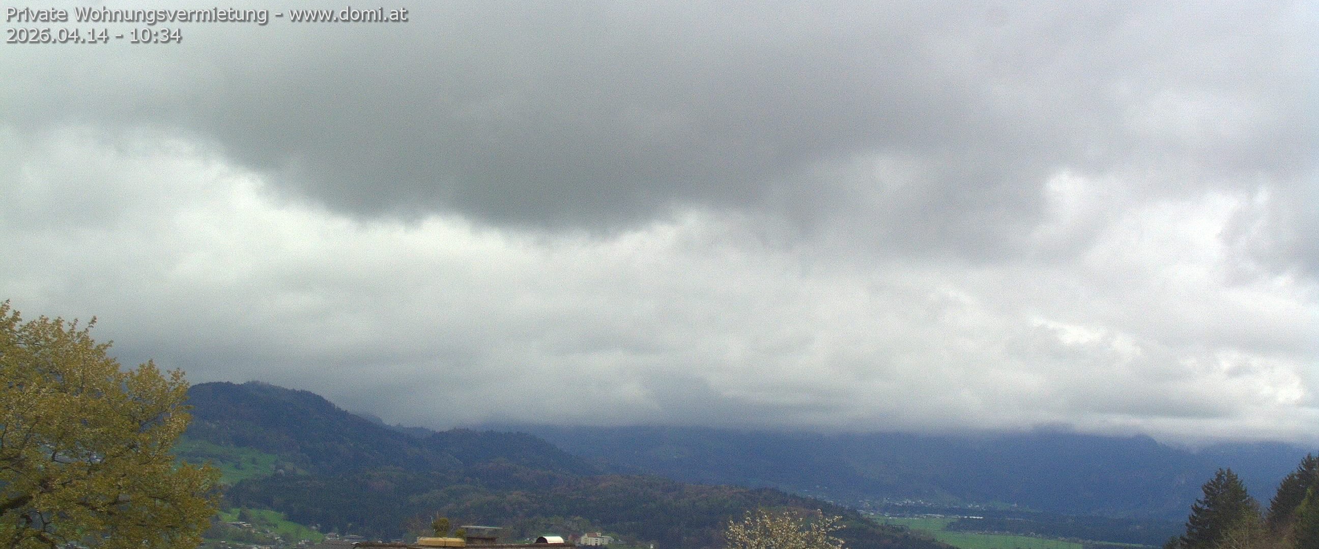 Archiv Foto Webcam Ausblick von Gampelün auf Walgau, Hoher Fraßen und Breithorn