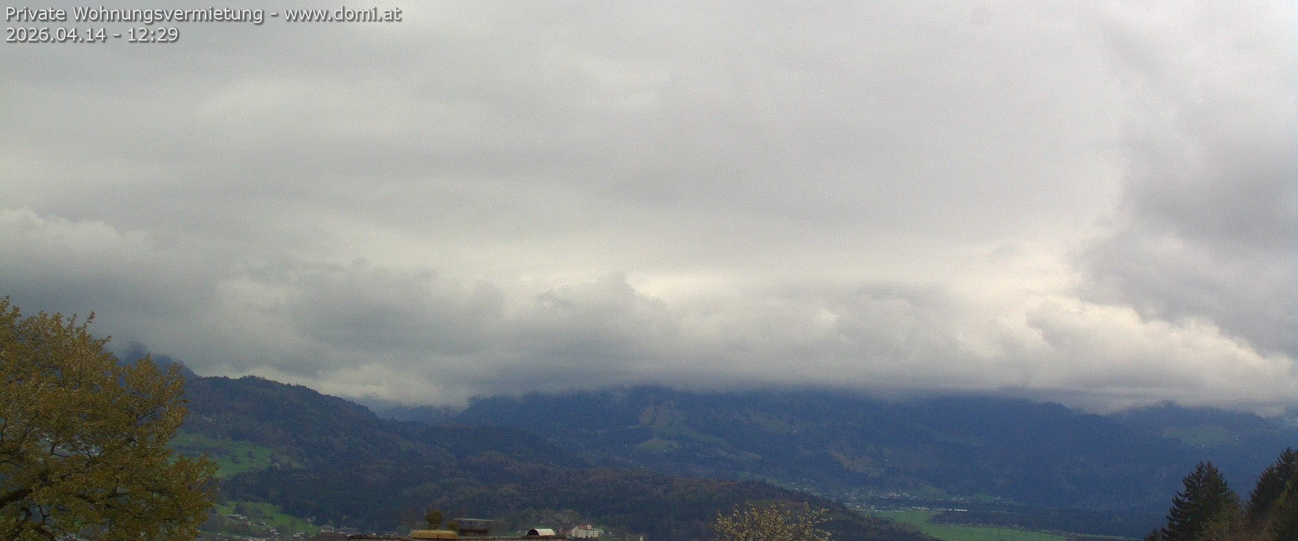 Archiv Foto Webcam Ausblick von Gampelün auf Walgau, Hoher Fraßen und Breithorn