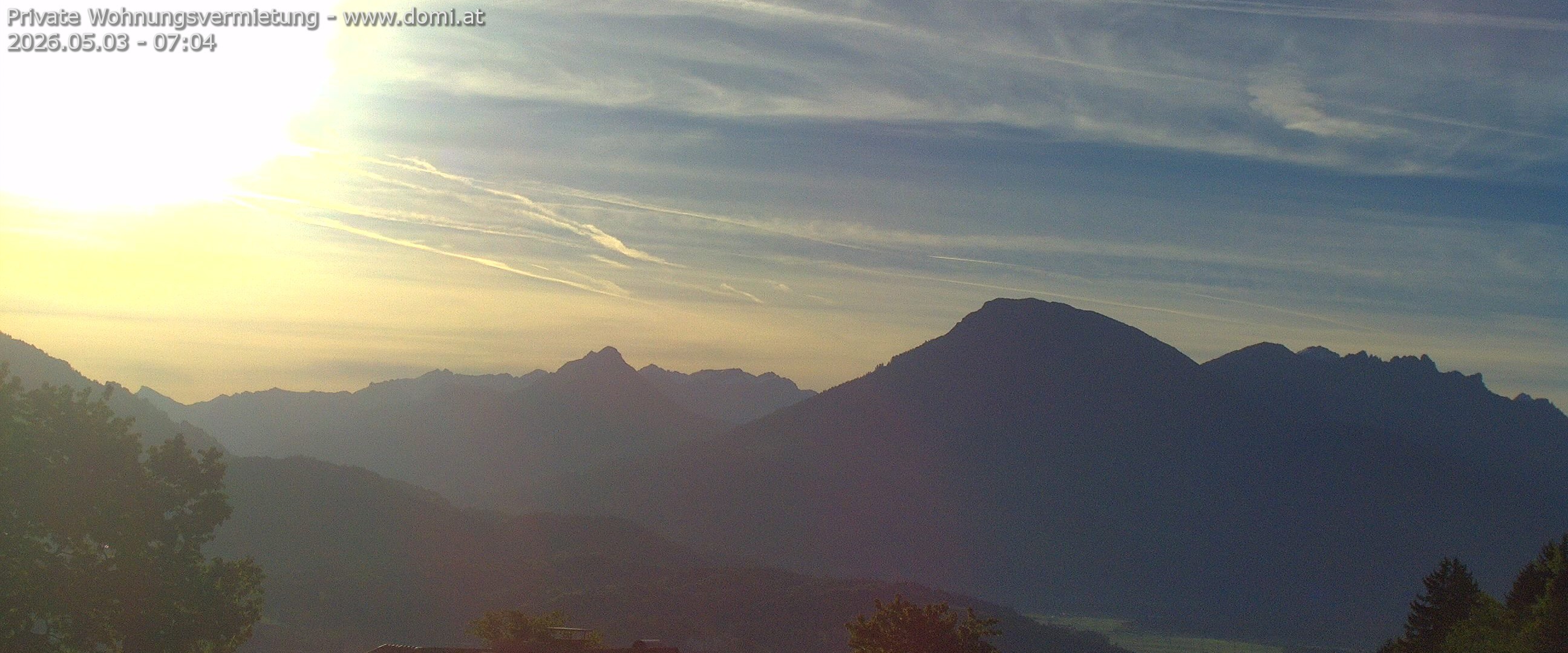 Archiv Foto Webcam Ausblick von Gampelün auf Walgau, Hoher Fraßen und Breithorn