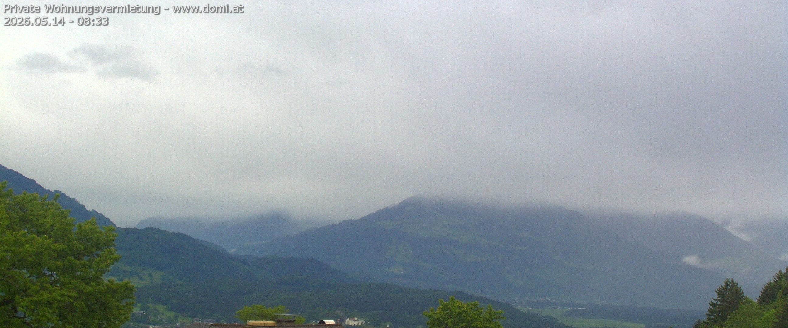 Archiv Foto Webcam Ausblick von Gampelün auf Walgau, Hoher Fraßen und Breithorn