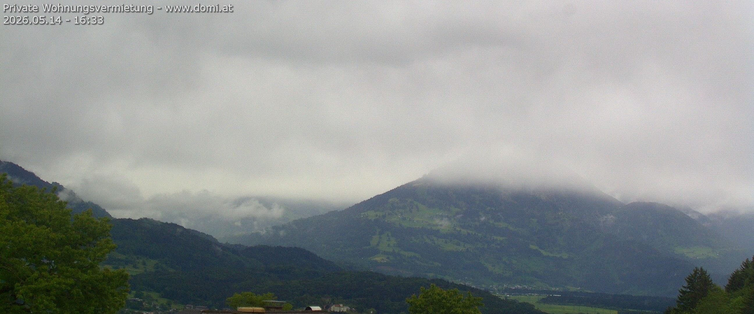 Archiv Foto Webcam Ausblick von Gampelün auf Walgau, Hoher Fraßen und Breithorn