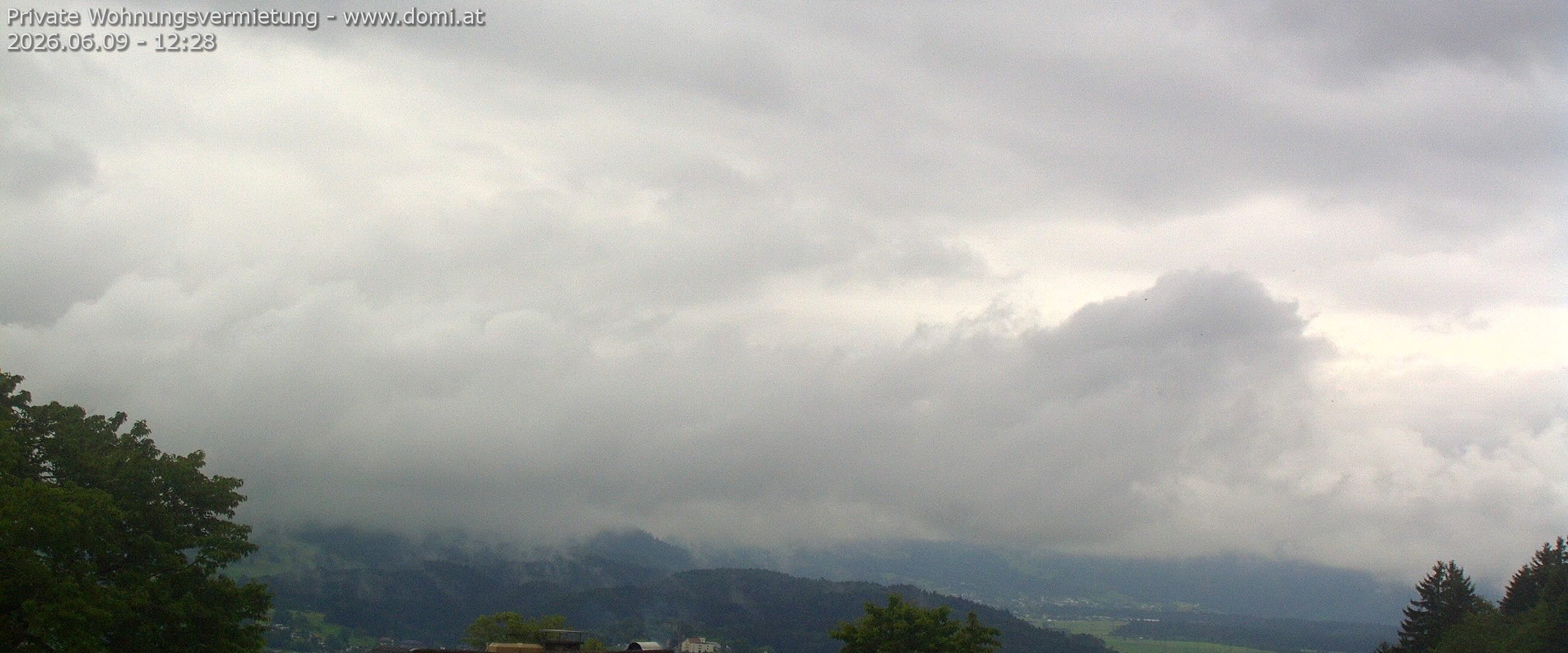Archiv Foto Webcam Ausblick von Gampelün auf Walgau, Hoher Fraßen und Breithorn