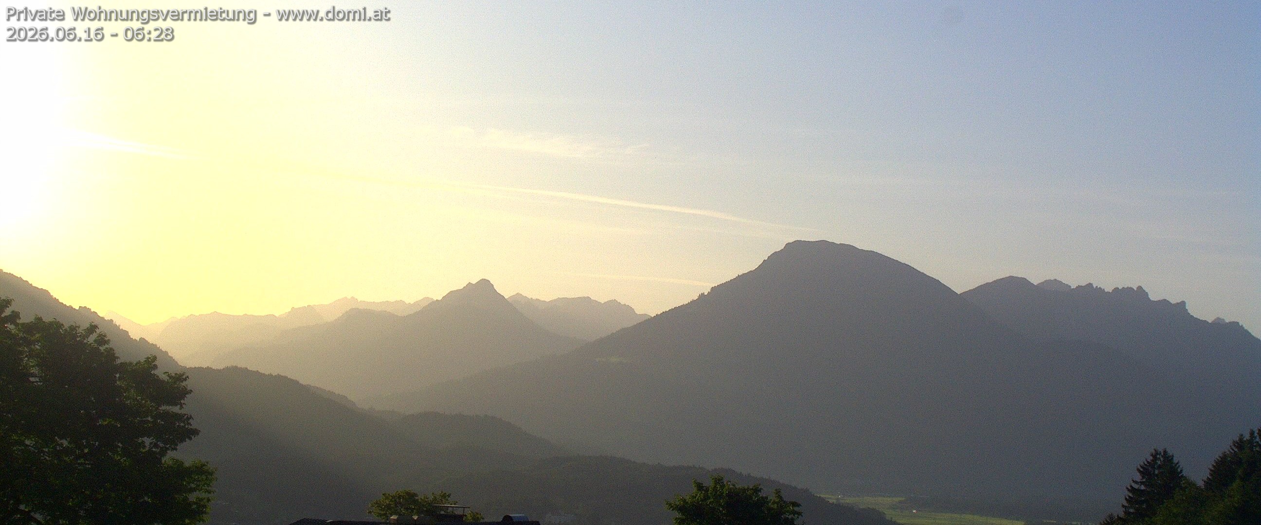 Archiv Foto Webcam Ausblick von Gampelün auf Walgau, Hoher Fraßen und Breithorn