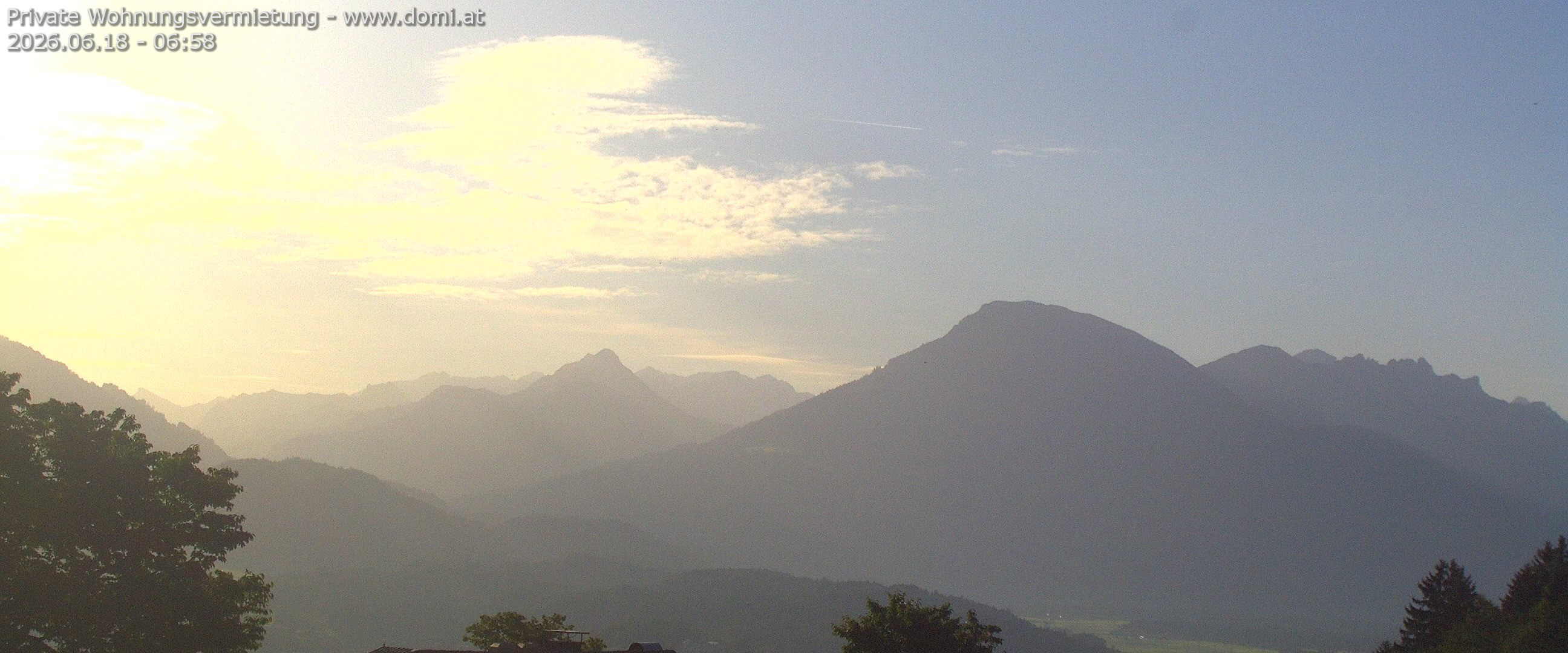 Archiv Foto Webcam Ausblick von Gampelün auf Walgau, Hoher Fraßen und Breithorn