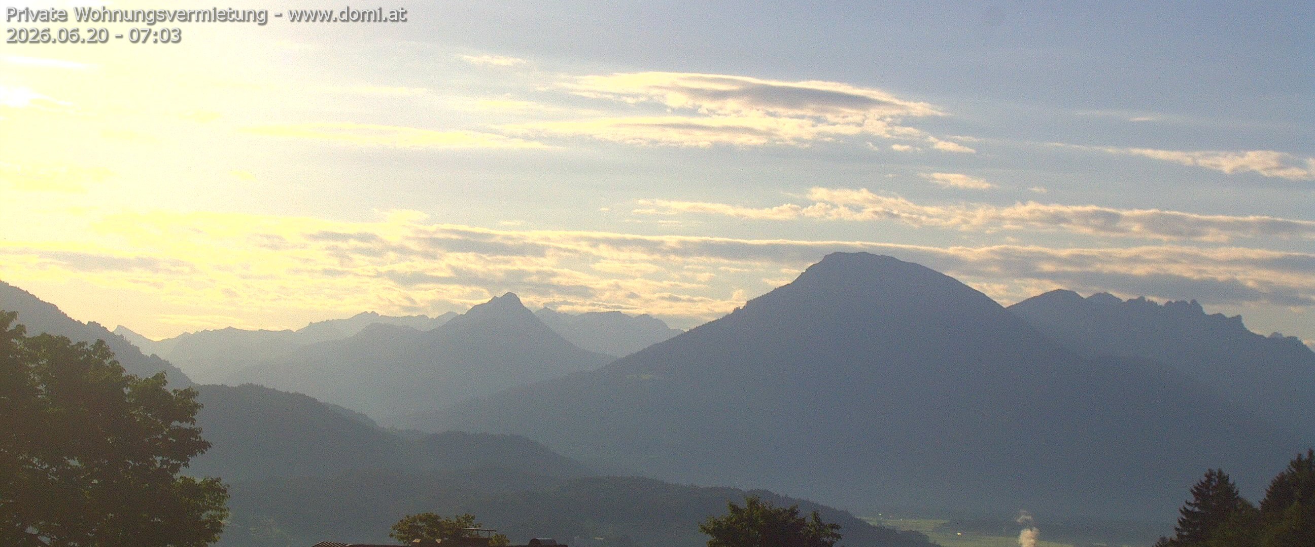 Archiv Foto Webcam Ausblick von Gampelün auf Walgau, Hoher Fraßen und Breithorn