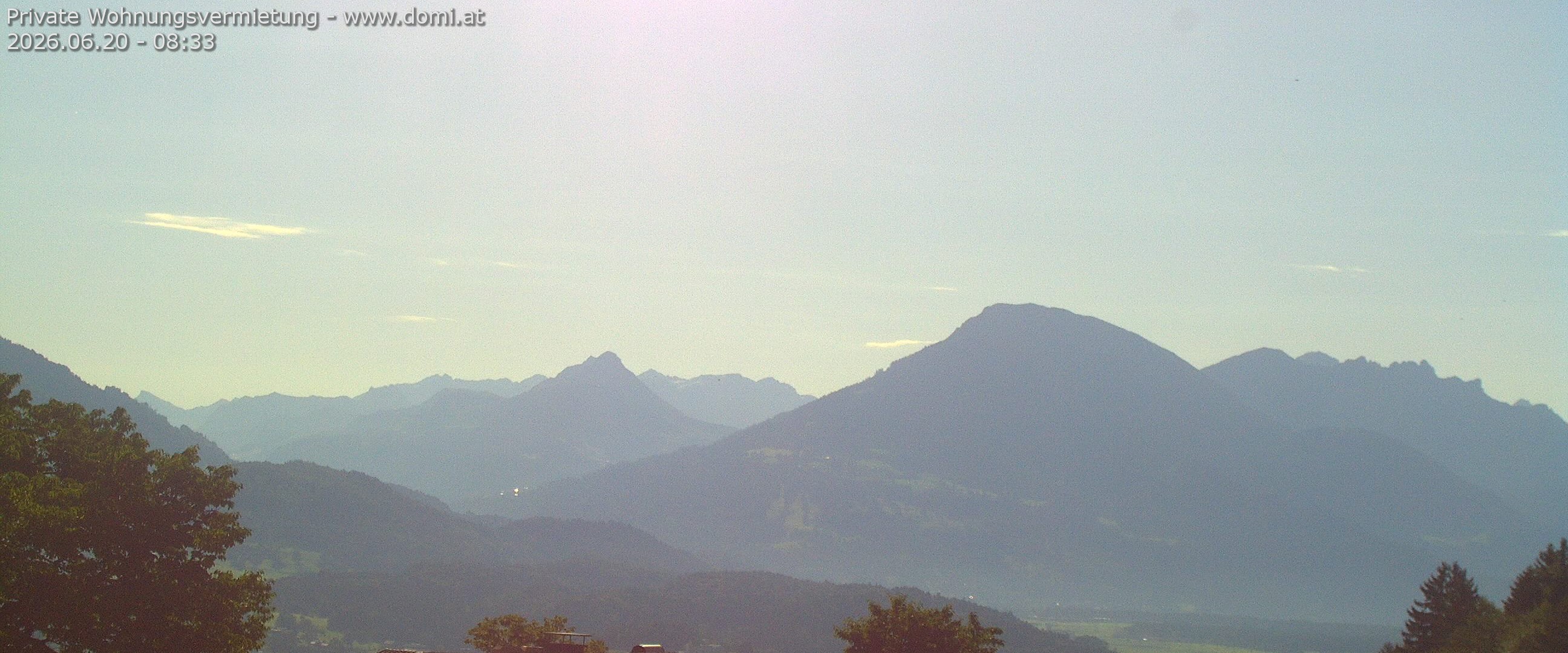 Archiv Foto Webcam Ausblick von Gampelün auf Walgau, Hoher Fraßen und Breithorn