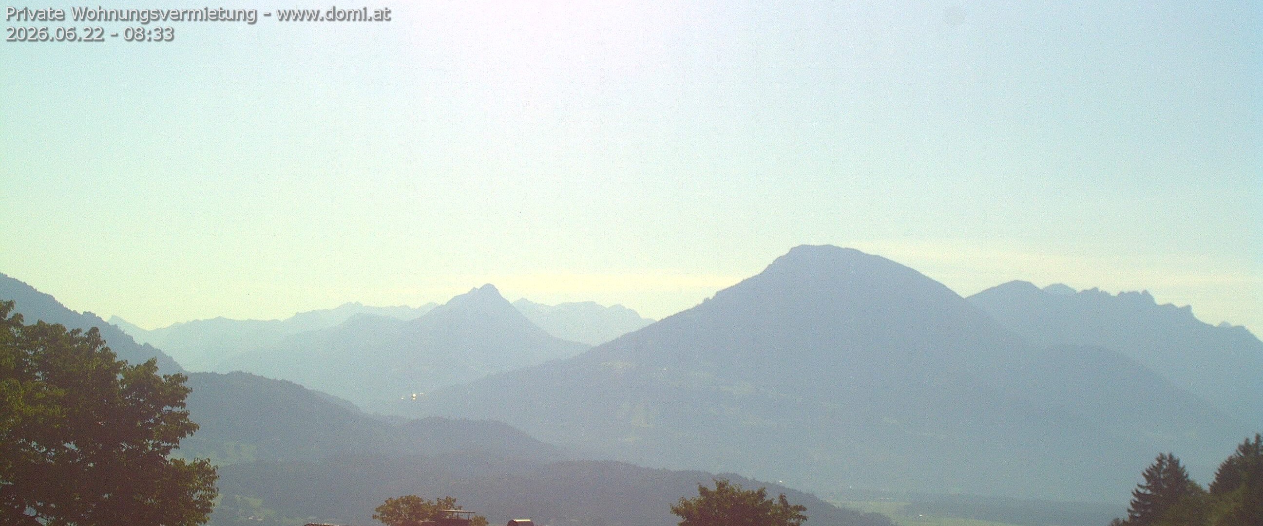 Archiv Foto Webcam Ausblick von Gampelün auf Walgau, Hoher Fraßen und Breithorn