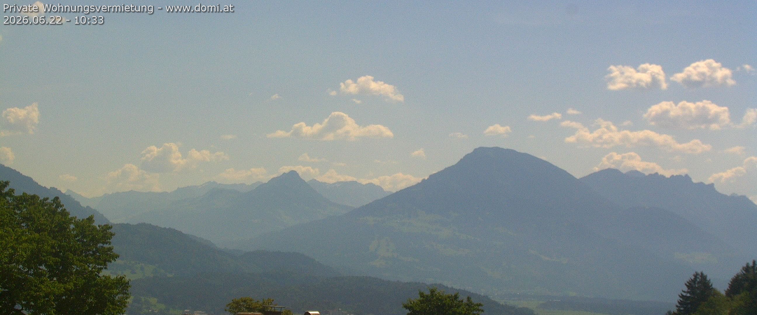 Archiv Foto Webcam Ausblick von Gampelün auf Walgau, Hoher Fraßen und Breithorn