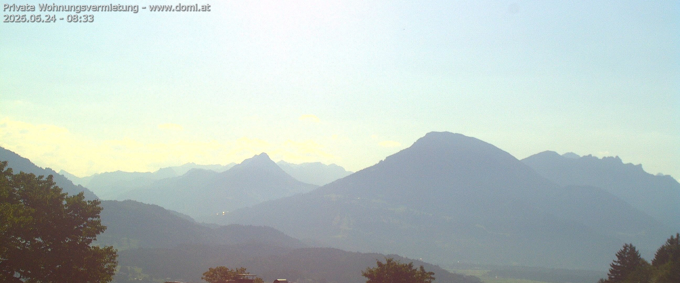 Archiv Foto Webcam Ausblick von Gampelün auf Walgau, Hoher Fraßen und Breithorn