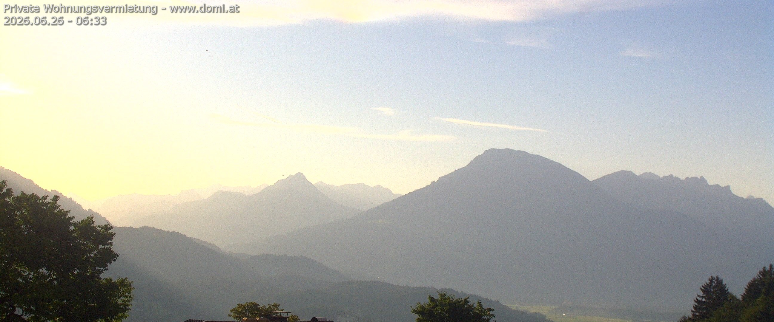 Archiv Foto Webcam Ausblick von Gampelün auf Walgau, Hoher Fraßen und Breithorn
