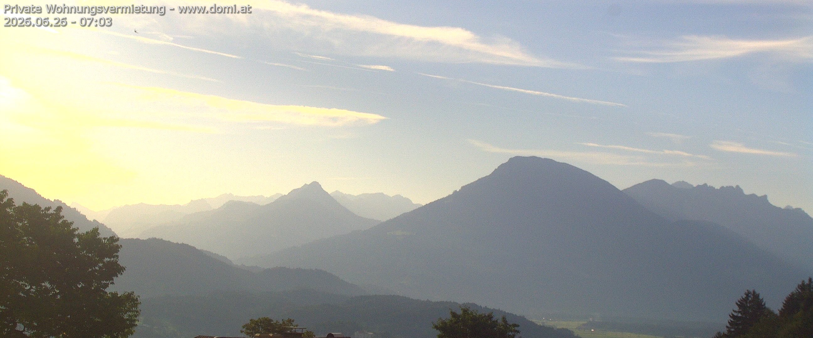 Archiv Foto Webcam Ausblick von Gampelün auf Walgau, Hoher Fraßen und Breithorn