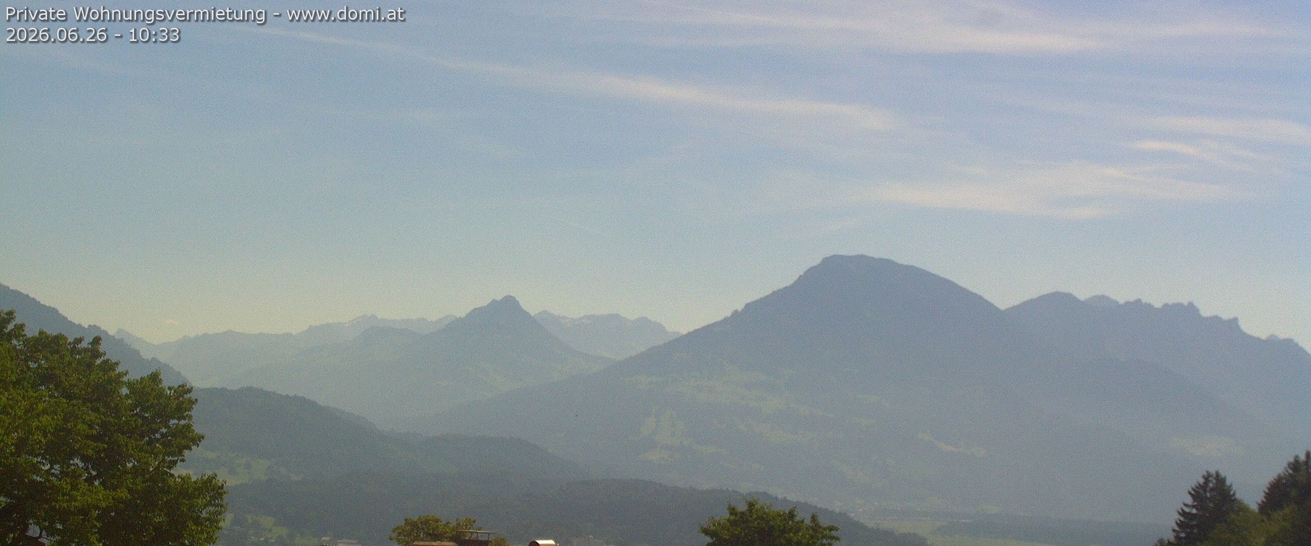 Archiv Foto Webcam Ausblick von Gampelün auf Walgau, Hoher Fraßen und Breithorn