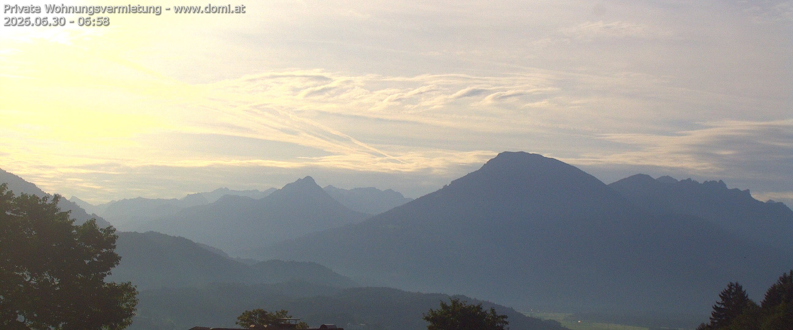 Archiv Foto Webcam Ausblick von Gampelün auf Walgau, Hoher Fraßen und Breithorn