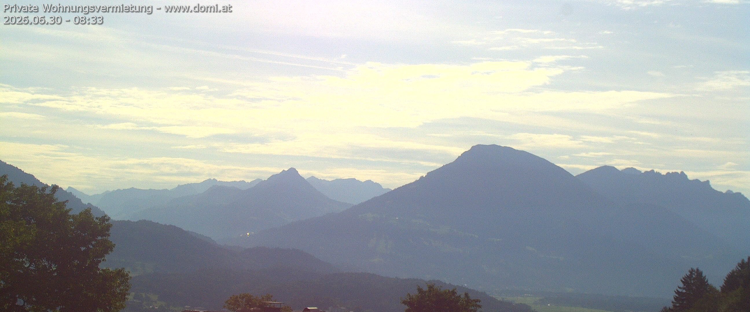 Archiv Foto Webcam Ausblick von Gampelün auf Walgau, Hoher Fraßen und Breithorn