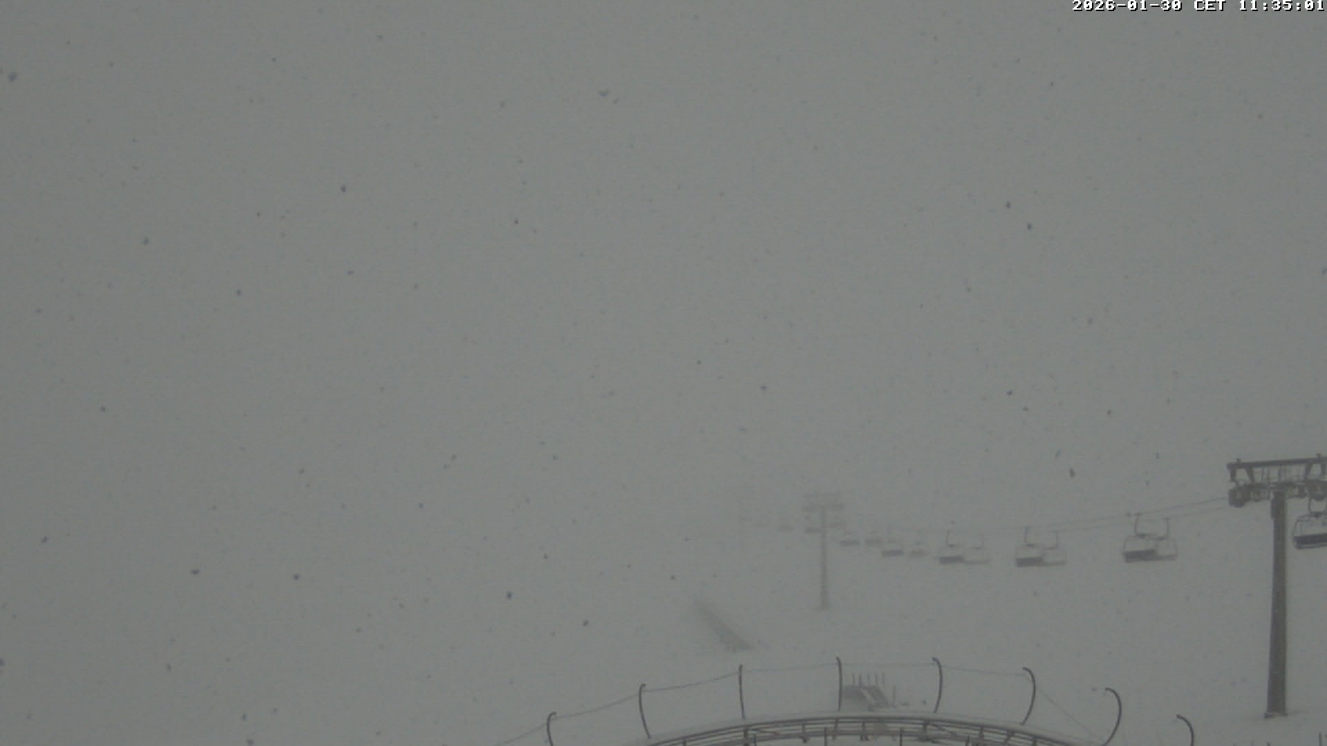 Archiv Foto Webcam Glacier 3000: Scex Rouge Alpine Coaster