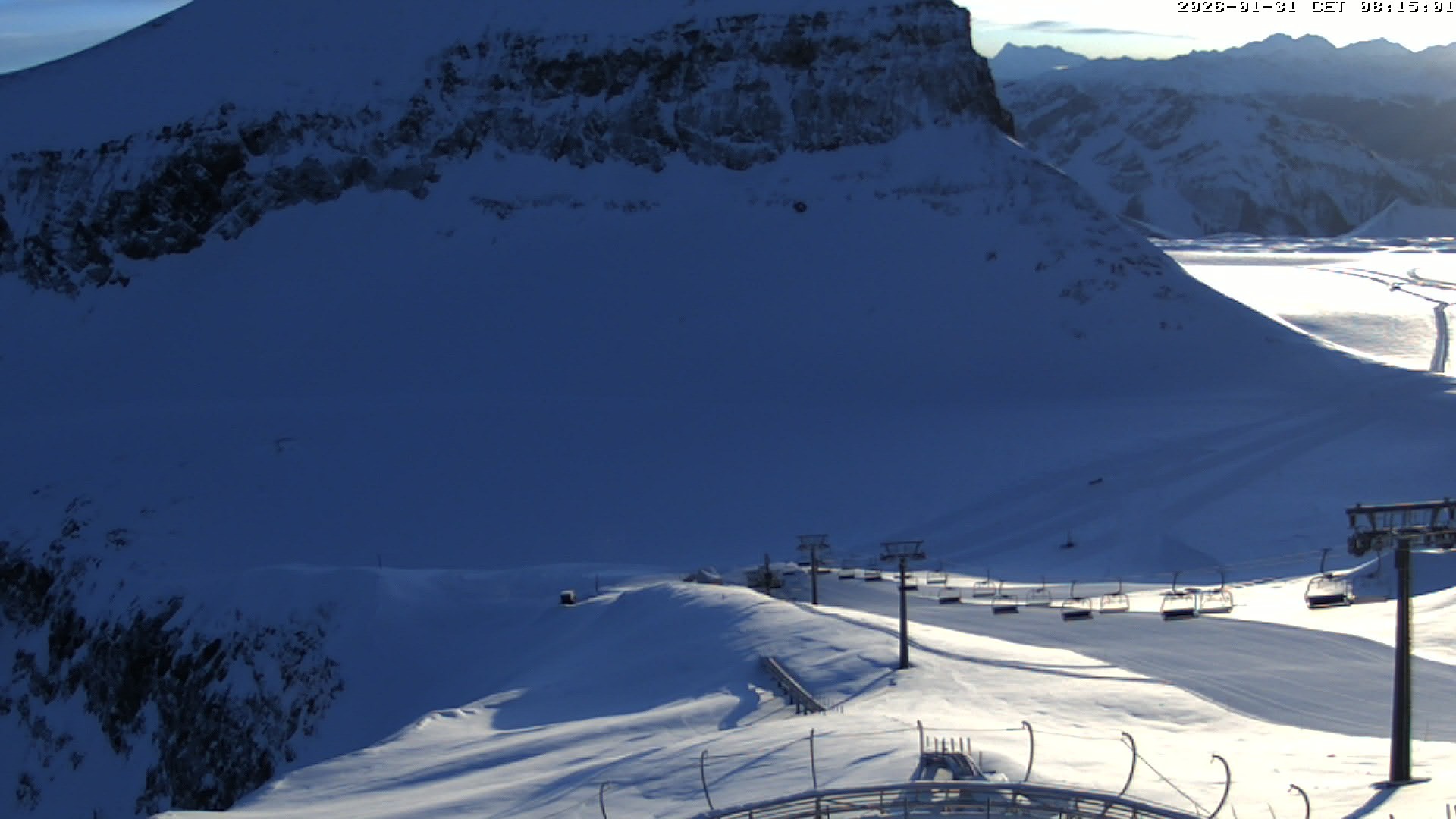 Archiv Foto Webcam Glacier 3000: Scex Rouge Alpine Coaster