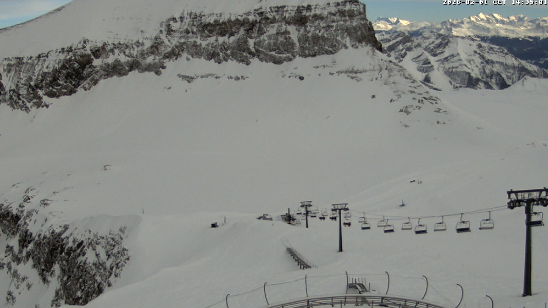 Archiv Foto Webcam Glacier 3000: Scex Rouge Alpine Coaster