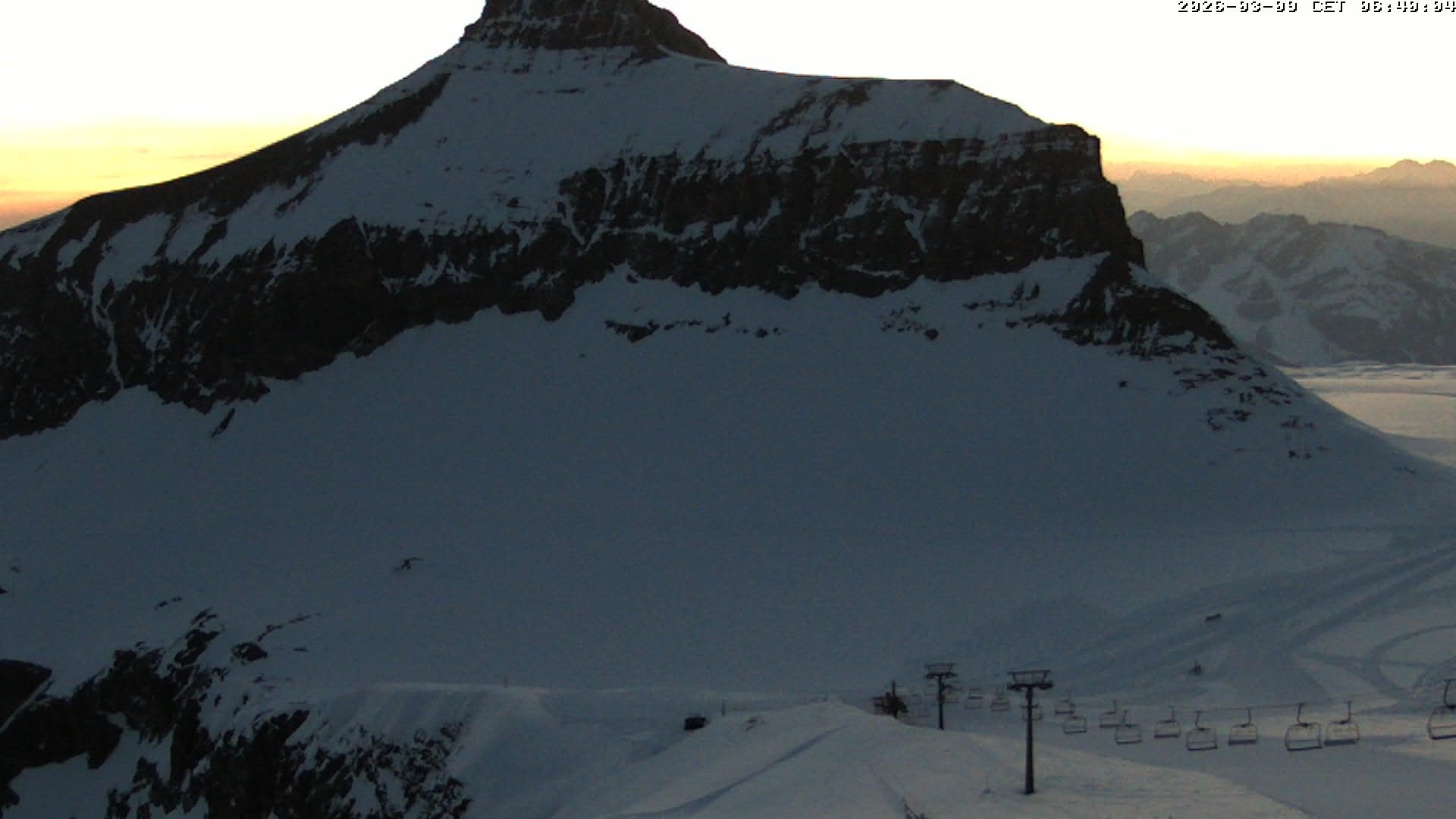 Archiv Foto Webcam Glacier 3000: Scex Rouge Alpine Coaster