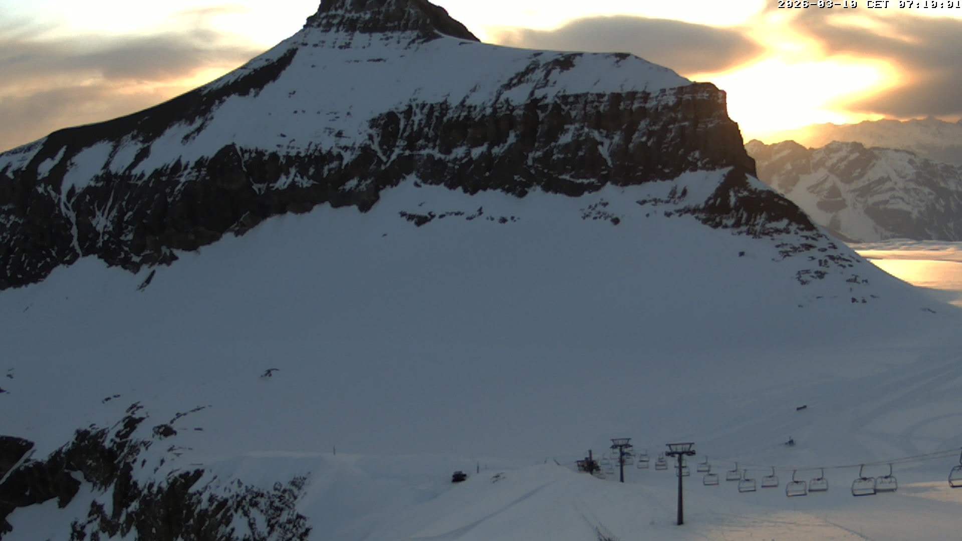 Archiv Foto Webcam Glacier 3000: Scex Rouge Alpine Coaster