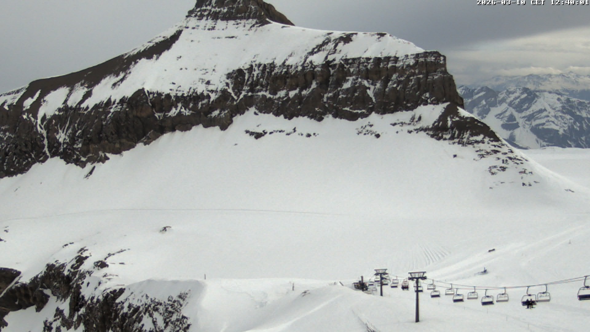 Archiv Foto Webcam Glacier 3000: Scex Rouge Alpine Coaster