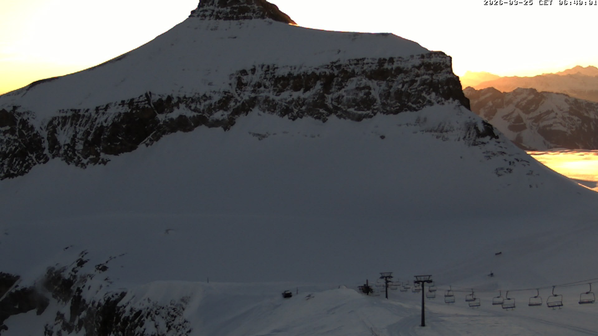 Archiv Foto Webcam Glacier 3000: Scex Rouge Alpine Coaster