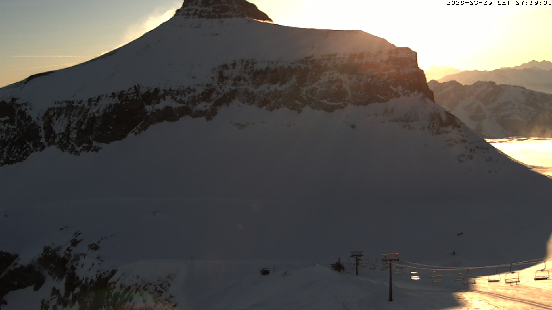 Archiv Foto Webcam Glacier 3000: Scex Rouge Alpine Coaster