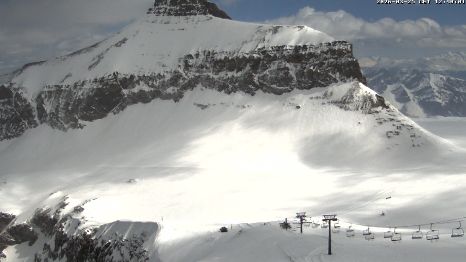 Archiv Foto Webcam Glacier 3000: Scex Rouge Alpine Coaster