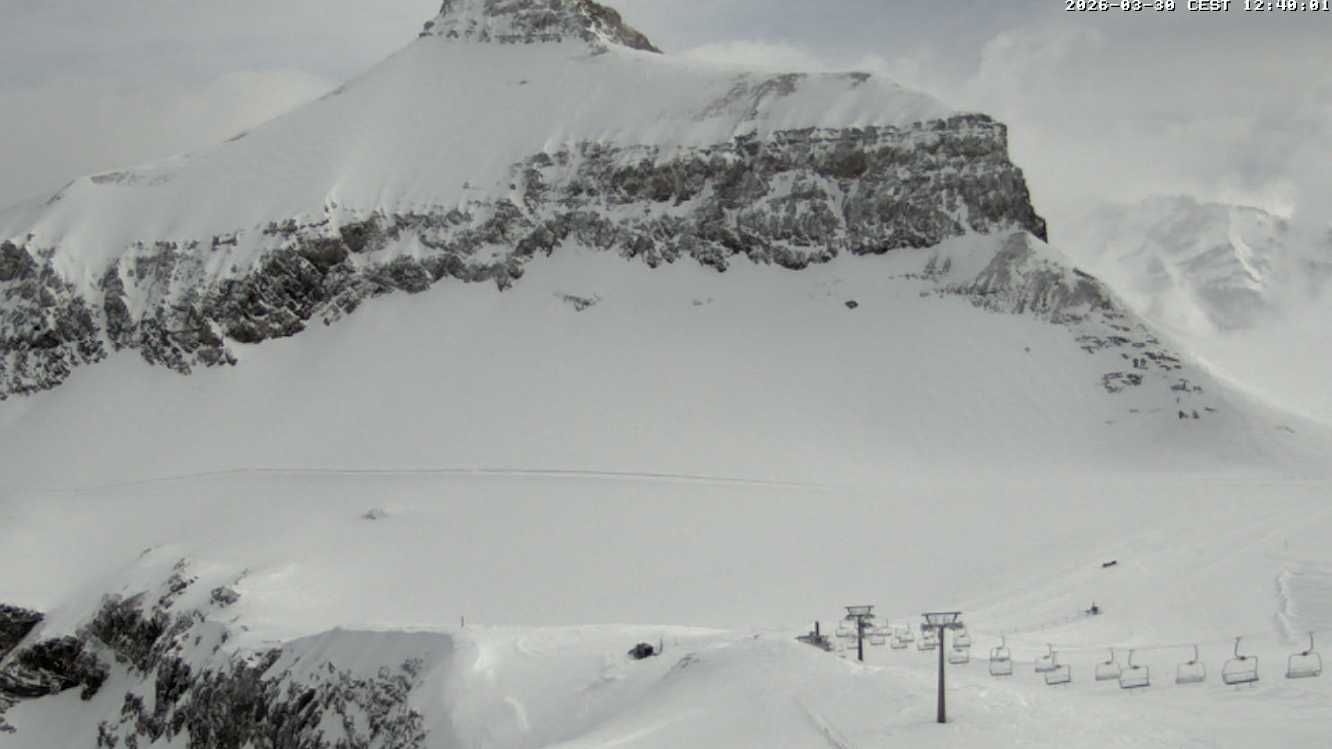 Archiv Foto Webcam Glacier 3000: Scex Rouge Alpine Coaster