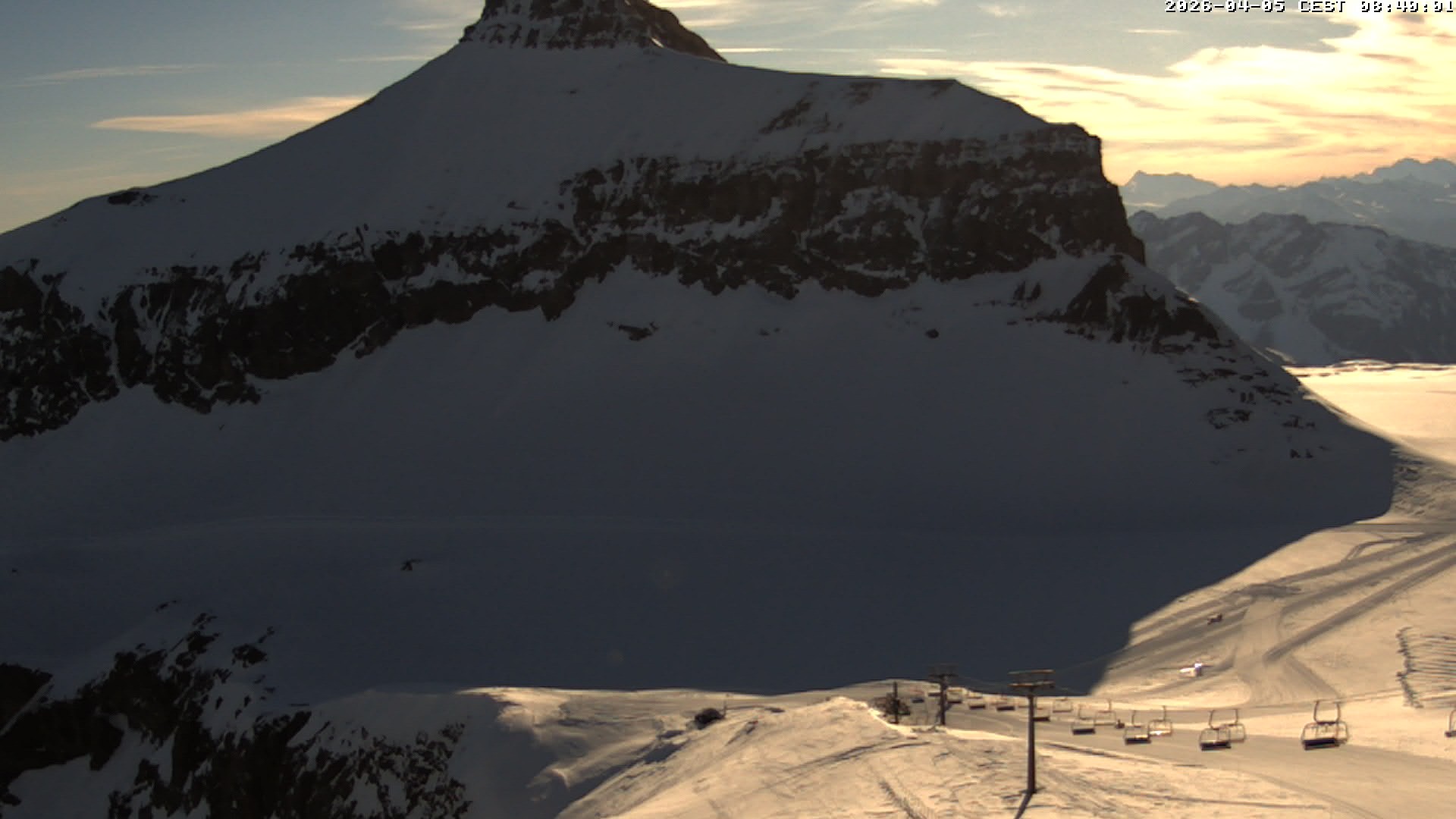 Archiv Foto Webcam Glacier 3000: Scex Rouge Alpine Coaster