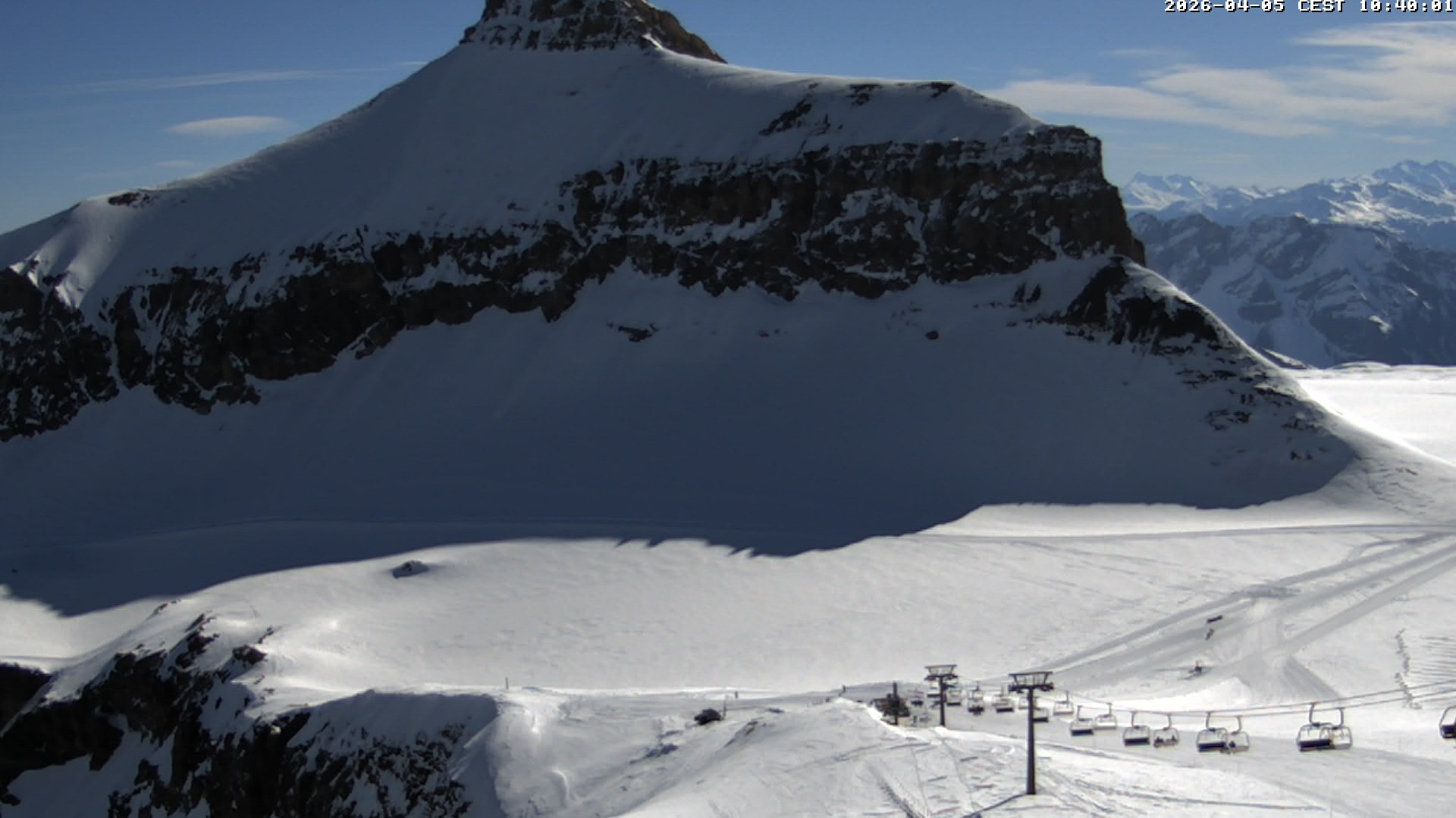 Archiv Foto Webcam Glacier 3000: Scex Rouge Alpine Coaster