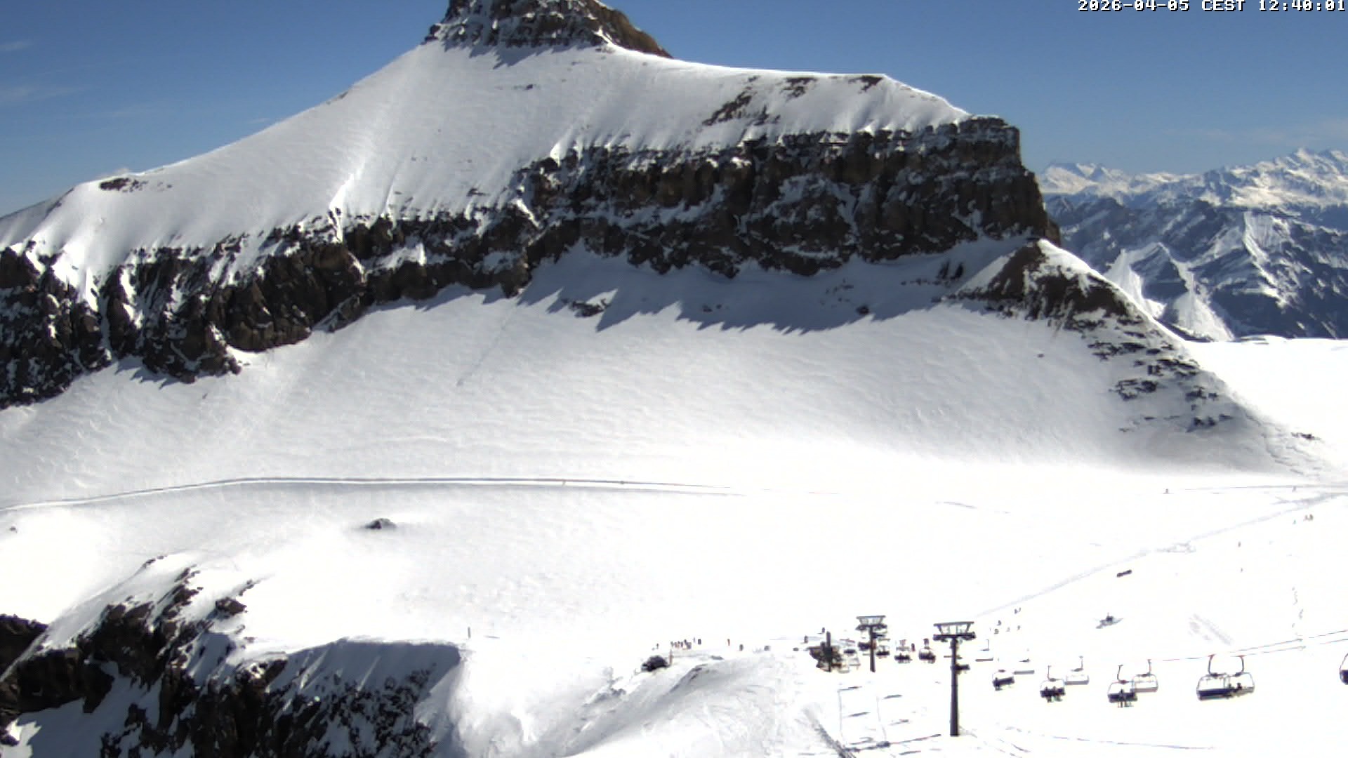 Archiv Foto Webcam Glacier 3000: Scex Rouge Alpine Coaster