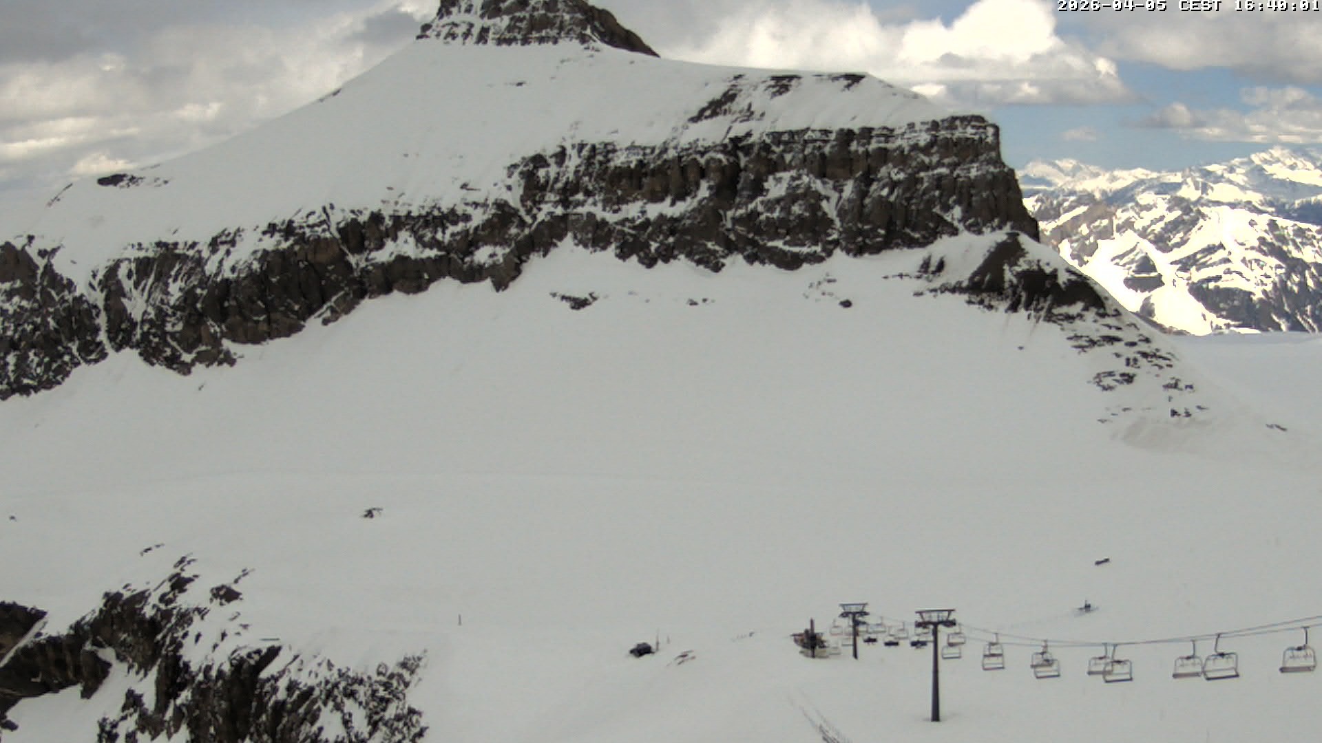 Archived image Webcam Alpin Coaster Scex Rouge at Glacier 3000