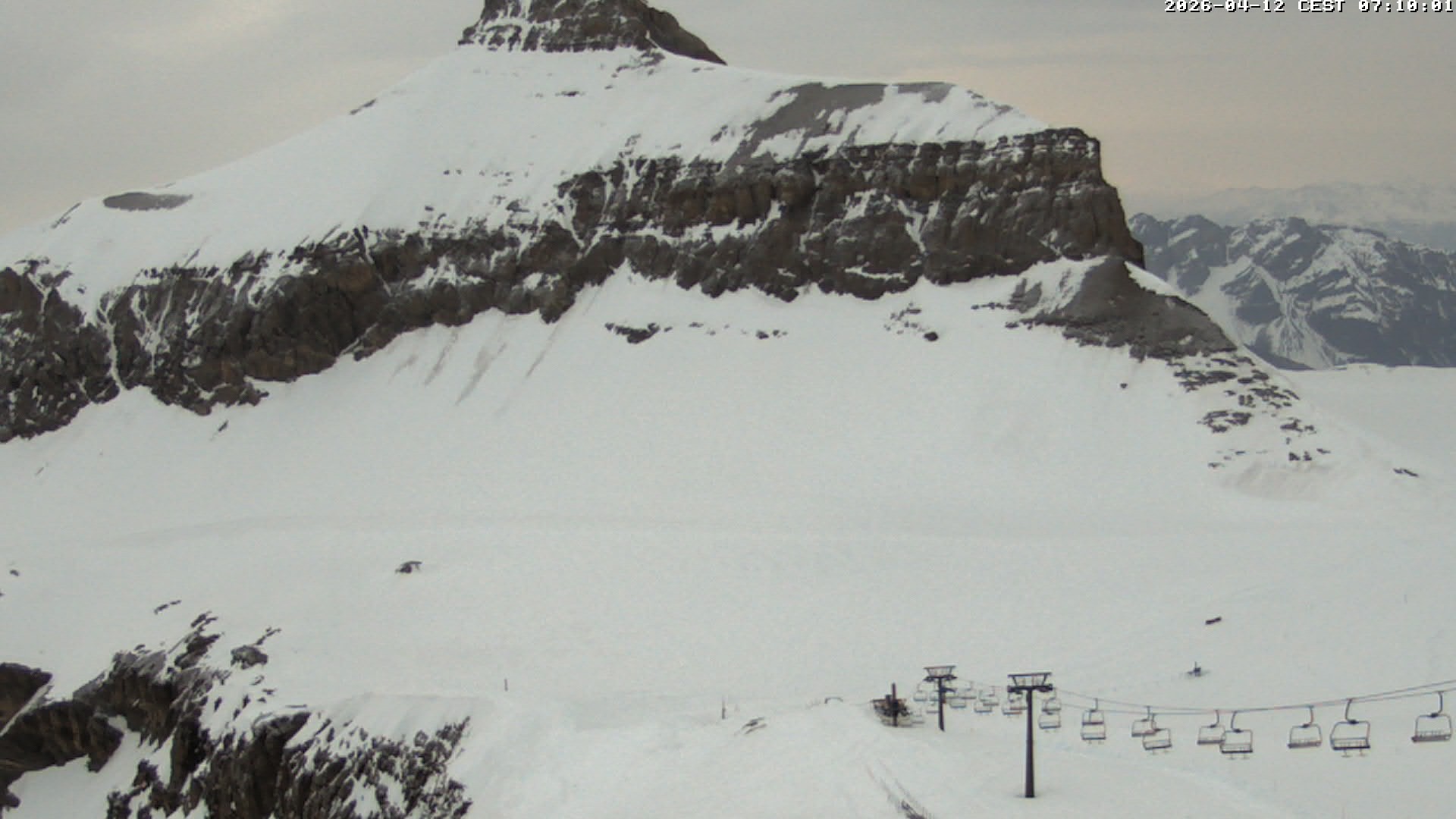 Archived image Webcam Alpin Coaster Scex Rouge at Glacier 3000