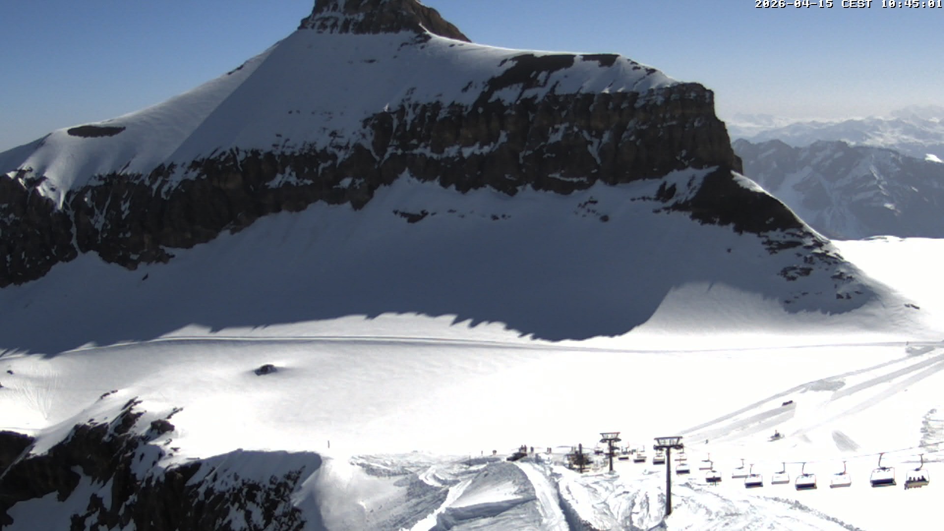 Archiv Foto Webcam Glacier 3000: Scex Rouge Alpine Coaster