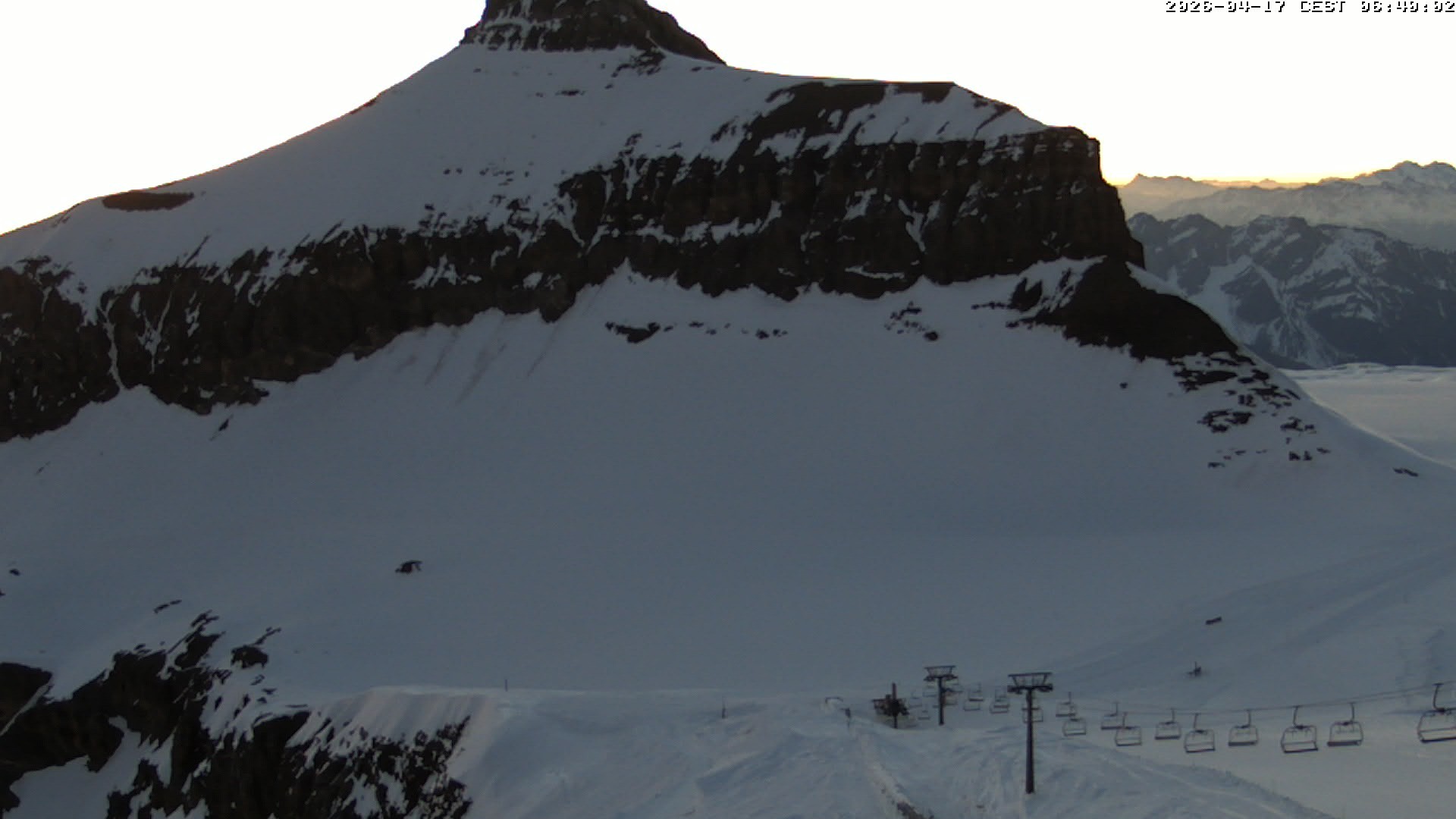 Archiv Foto Webcam Glacier 3000: Scex Rouge Alpine Coaster