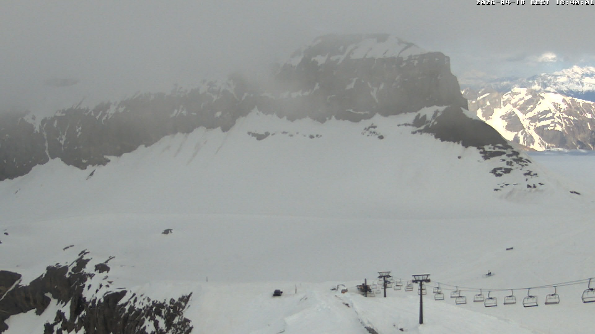 Archiv Foto Webcam Glacier 3000: Scex Rouge Alpine Coaster