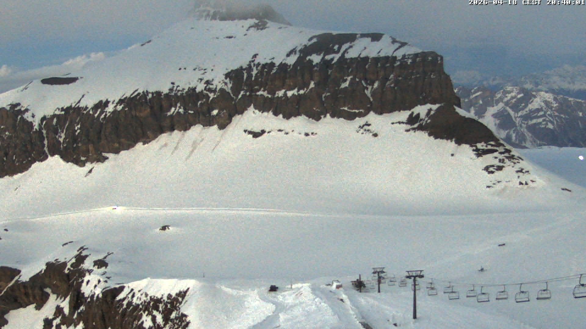 Archiv Foto Webcam Glacier 3000: Scex Rouge Alpine Coaster