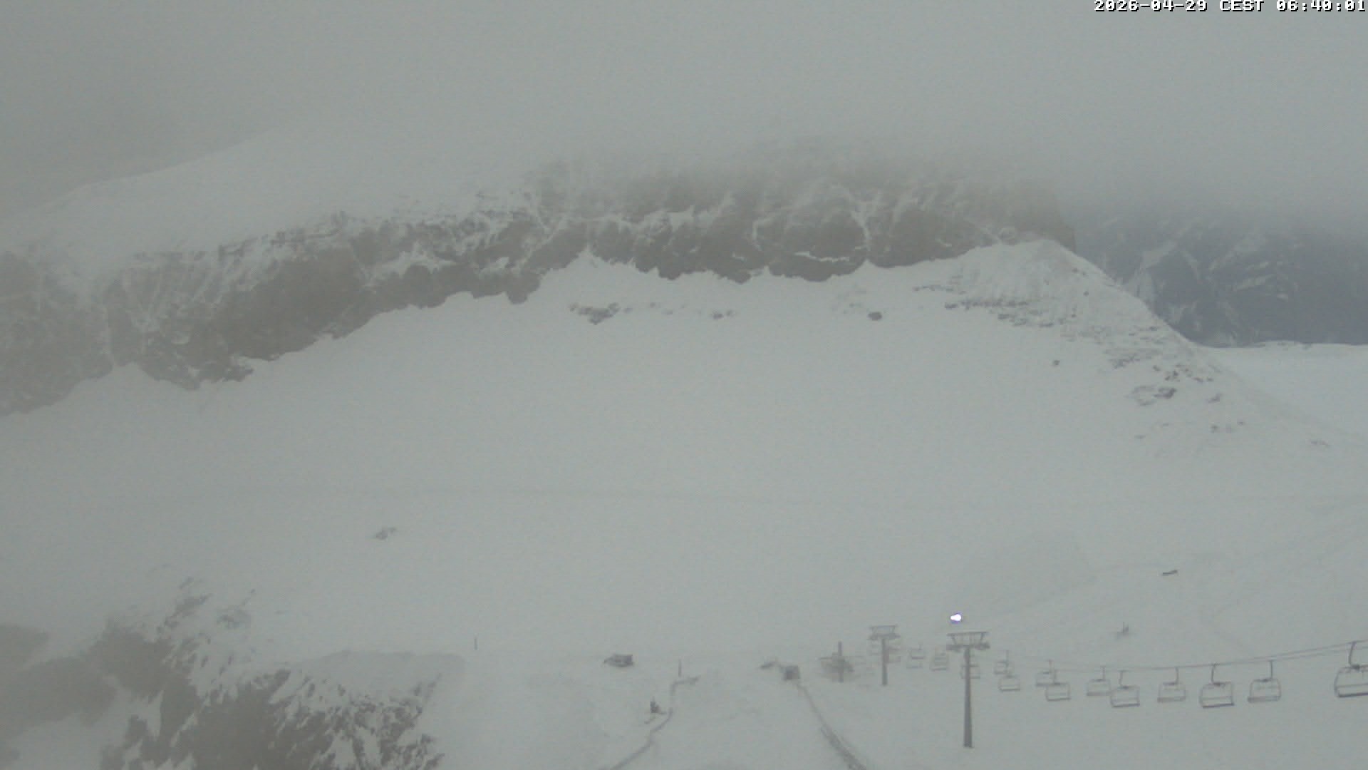 Archiv Foto Webcam Glacier 3000: Scex Rouge Alpine Coaster