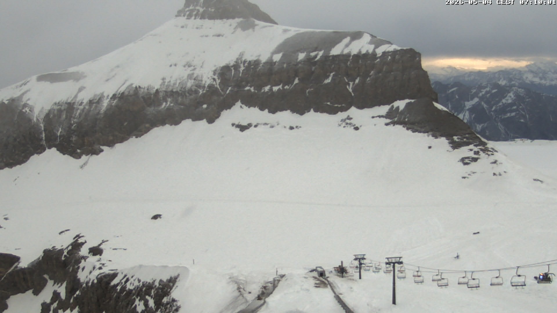 Archiv Foto Webcam Glacier 3000: Scex Rouge Alpine Coaster